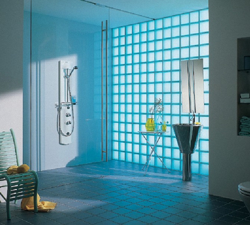 Сфера использования стеклоблоков