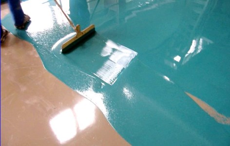 Установка наливного полимерного пола своими руками