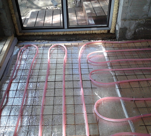 Жидкостно-электрический теплый пол своими руками