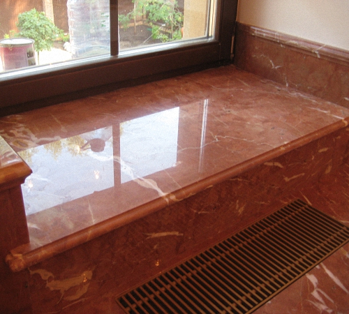 Технология установки мраморных подоконников