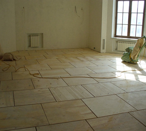 Замена деревянного пола на бетонный: обустройство стяжки