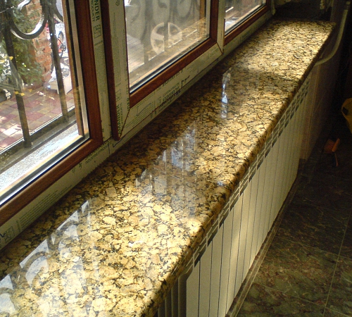 Особенности изготовления мраморного подоконника