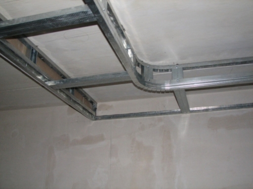 Установка каркаса