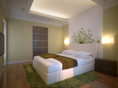 Короб из гипсокартона на потолке