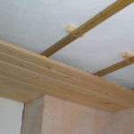 Обрешетка под вагонку на потолок своими руками