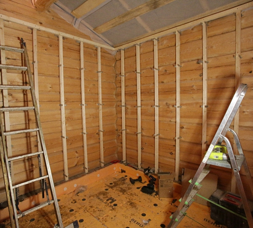 Как сделать обрешетку под вагонку правильно