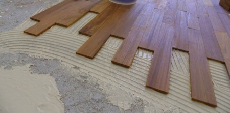 Способы укладки штучного паркета