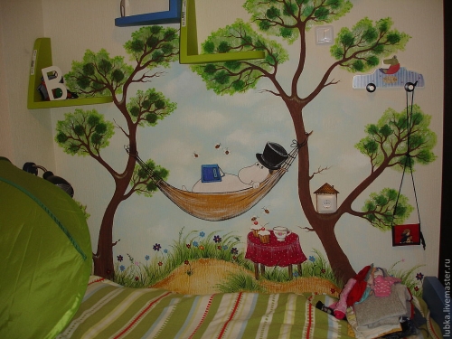 Акриловая краска на водной основе