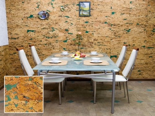 Особенности пробкового покрытия для стен