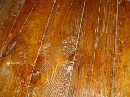 Укладка на существующий деревянный пол