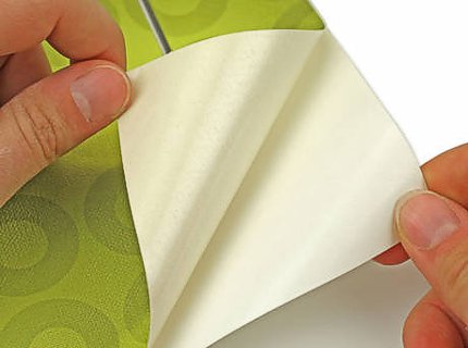 Последовательная технология монтажа самоклейки