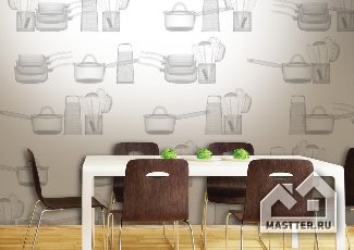 Обои виниловые на бумажной основе — разновидности и свойства