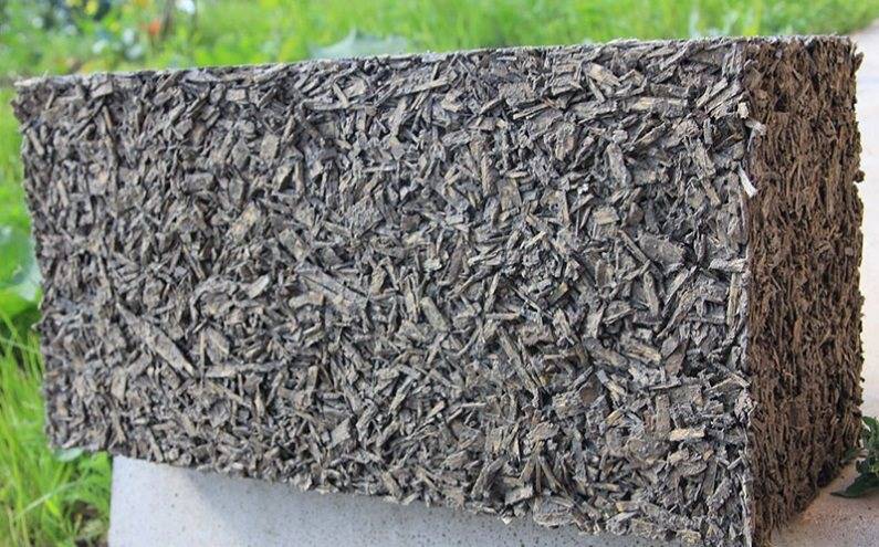 Структура опилкобетона