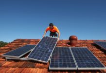 Установка солнечных батарей