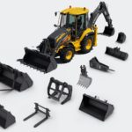 Виды навесного оборудования для экскаватора-погрузчика