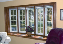 Пластиковые окна и двери в интерьере