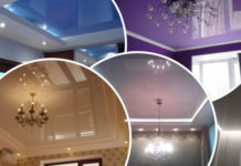 Преимущества натяжных потолков