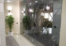 Где можно использовать зеркальное панно?