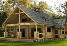 Бани с мансардой: функциональность и красота