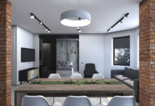 Правила освещения для однокомнатной квартиры