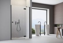 Как выбрать душевую дверь в нишу?