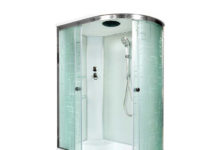 Душевые кабины с высоким поддоном