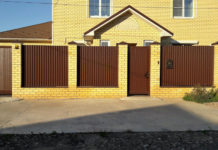 Забор на ленточном фундаменте под ключ