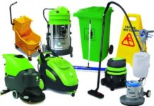 Какое используется оборудование для уборки?