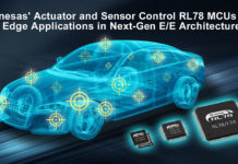 Компания Renesas представила автомобильные микроконтроллеры RL78/F24 и RL78/F23