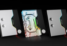 Водоблоки EK-Quantum Velocity2 D-RGB AM4 рассчитаны на установку на процессоры AMD в исполнении AM4