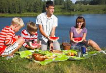 На пикнике можно не изменять своей диете!