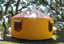 Современная юрта: дом за три дня