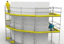 Строительные леса: разновидности