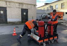 Инфракрасный разогреватель асфальта: разновидности и область использования