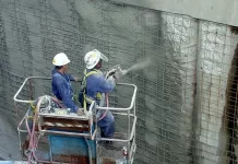 Торкретирование бетона: принципы работы и преимущества