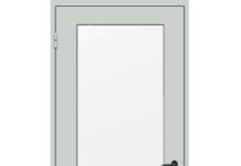 Однопольные противопожарные двери: особенности, материалы изготовления и применение