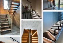 Изготовление лестниц на металлическом каркасе