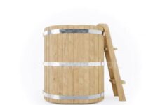 Выбор купели с пластиковой вставкой для бани