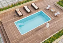 Композитные бассейны с подогревом: наслаждение в любое время года