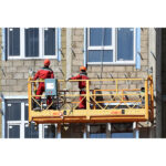 Аренда фасадных люлек: безопасность и эффективность работ