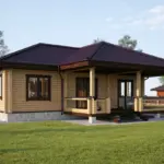 Одноэтажные дома из бруса: Комфорт, экологичность и доступность