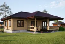 Одноэтажные дома из бруса: Комфорт, экологичность и доступность